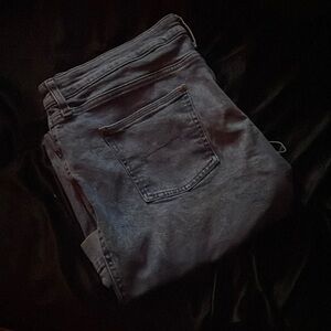 Smith & Rogue Western High Waist Wide-Leg Trouser Jeans